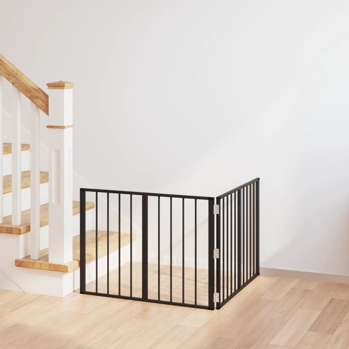 vidaXL Dog Gate 2 pcs Black 80 x 60 cm Galvanised Steel - from vidaXL