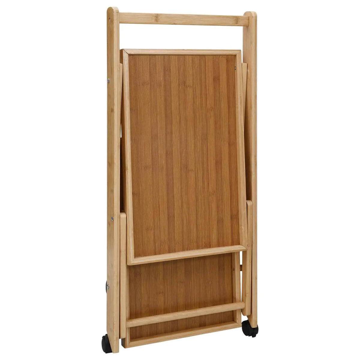 vidaXL Kitchen Trolley with Wheels Light Brown 65 x 40.5 x 76.5 cm - from vidaXL