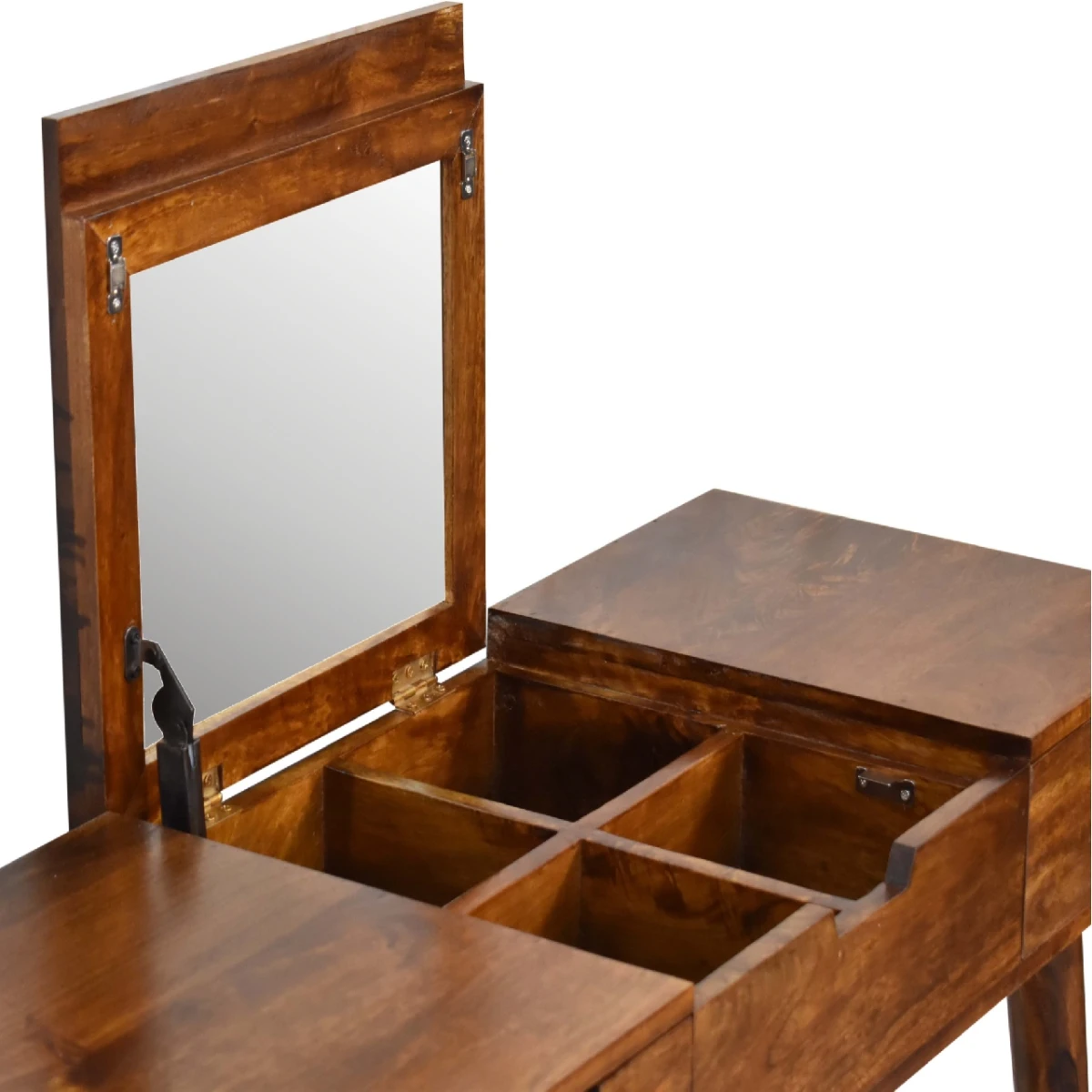 Artisan Mango Wood Foldable Dressing Table by Artisan Furniture