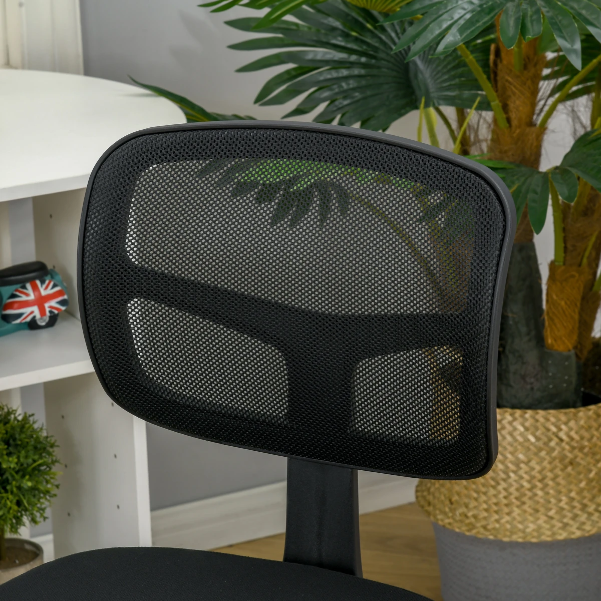 Vinsetto Office Chair Small Armless Ergonomic Breathable Mesh Back For Small Home Office by Vinsetto