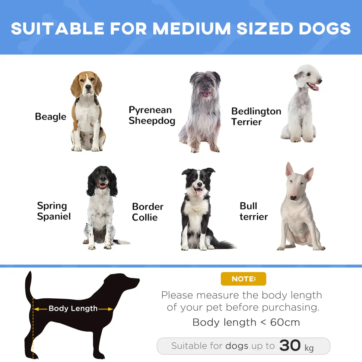 Pawhut Elevated Pet Bed Cool Cot Dog Cat Portable Folding Home Camping Hammock Foldable - Dog Beds
