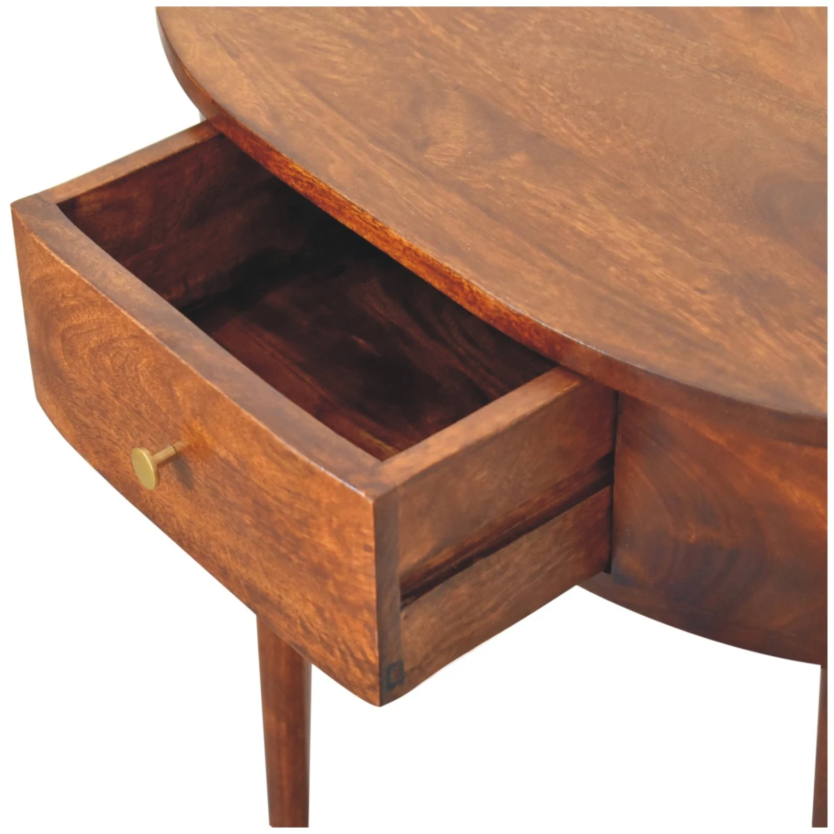 Artisan Console Table Backless Mango Wood Drawer by Artisan Furniture