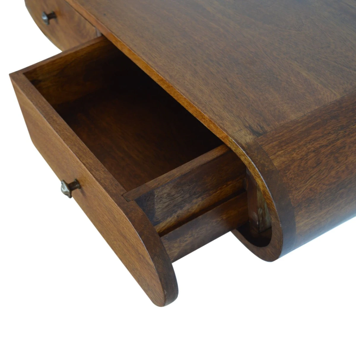 Artisan Furniture Artisan Console Two Drawer Wall Shelf Entryway - Bedside Table