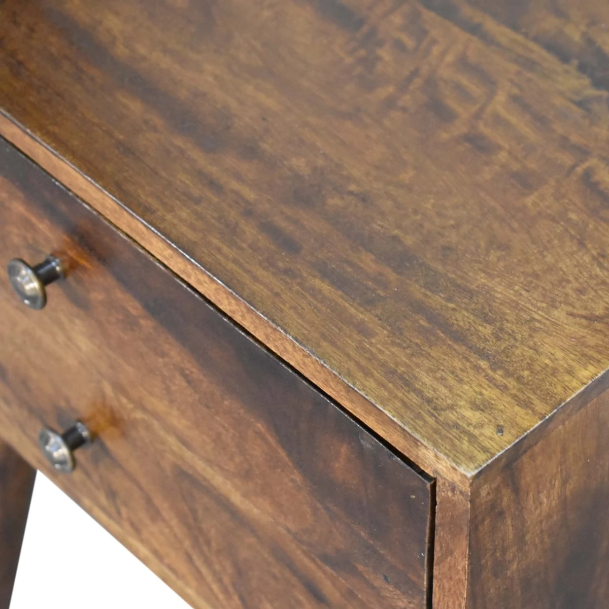 Artisan Furniture Artisan Compact Bedside Table 2-Drawer Chestnut - Bedside Table