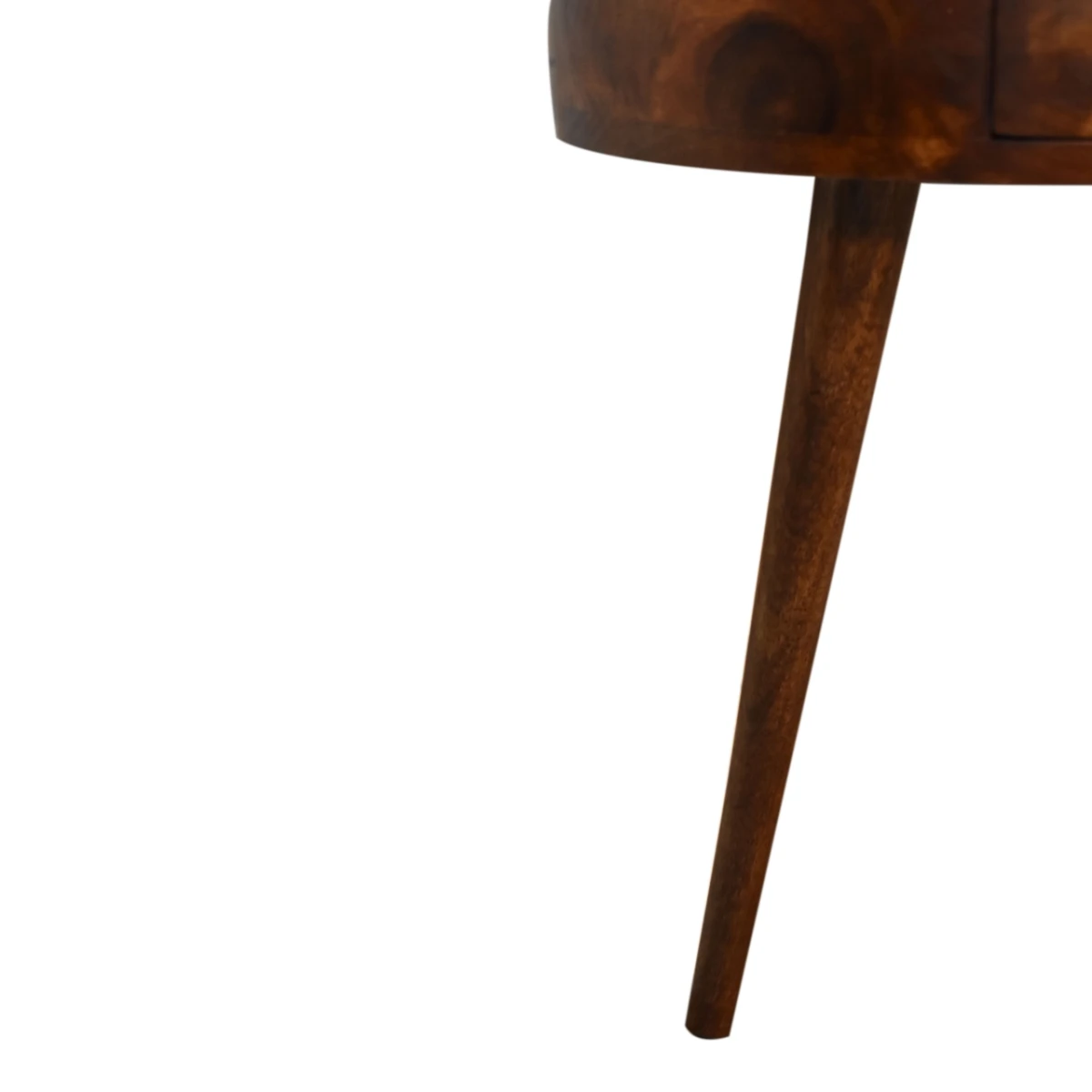 Artisan Bedside Chestnut SemiCircle Mango Bedroom by Artisan Furniture