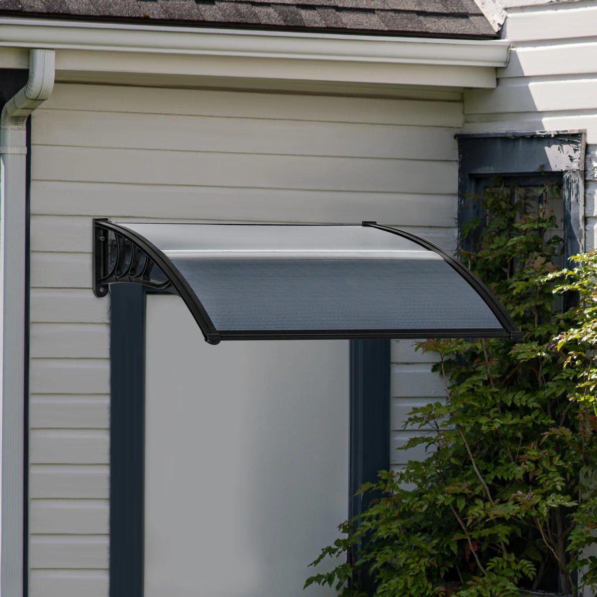 Outsunny Door Canopy 100x75 UV Shield Back Door by Unbranded