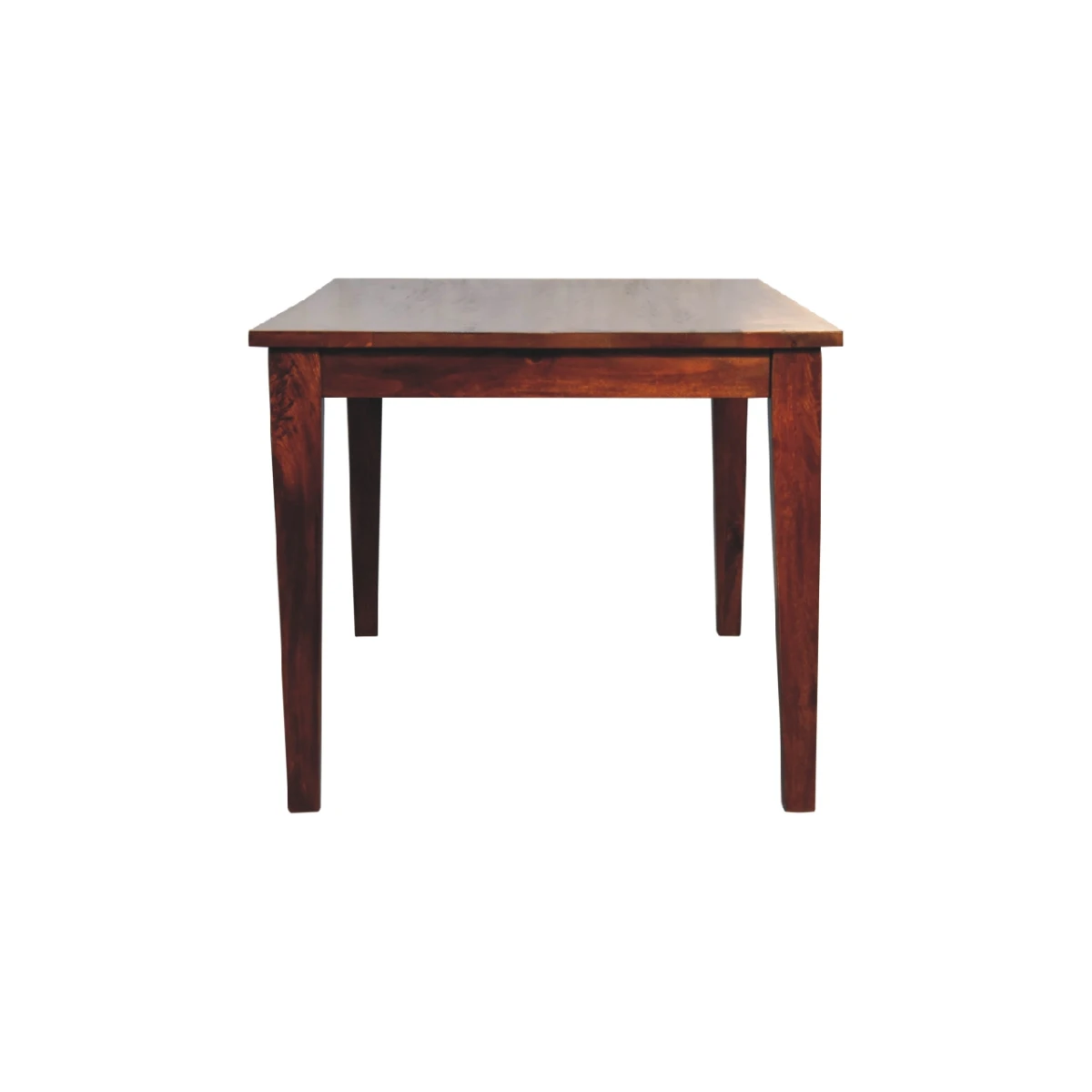 Artisan Dining Table 6ft Solid Mango Chestnut Finish Family by Artisan Furniture