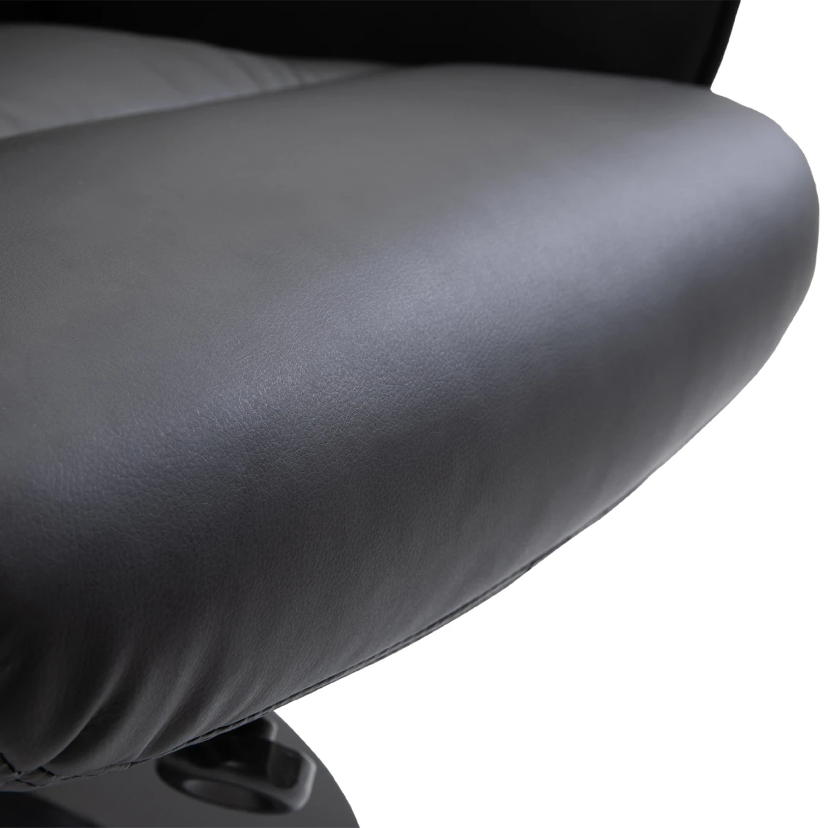 Premium Reclining Armchair Full-Size with 360 Swivel Ottoman for Home and Office by Unbranded