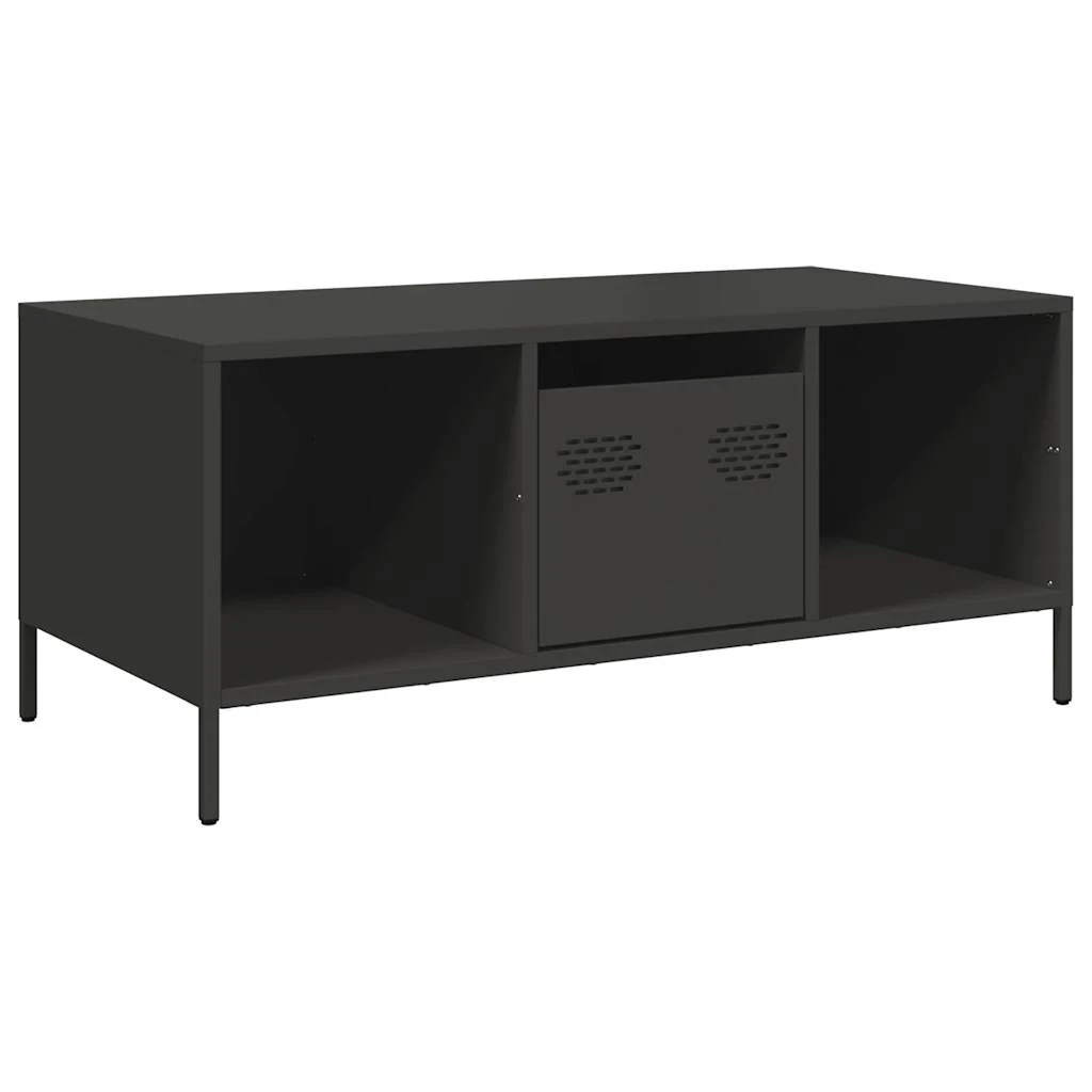 Premium Grade VidaXL Coffee Table 101.5x50x43.5 Cm Cold Rolled Steel For Living Room by vidaXL