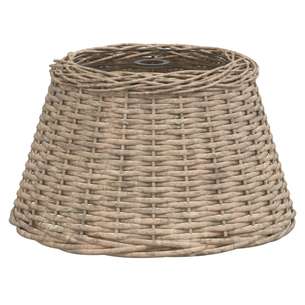VidaXL Wicker Ceiling Lamp Shade Diameter 50 Cm Height 30 Cm Natural Handcrafted Pendant Light for Living Room by vidaXL