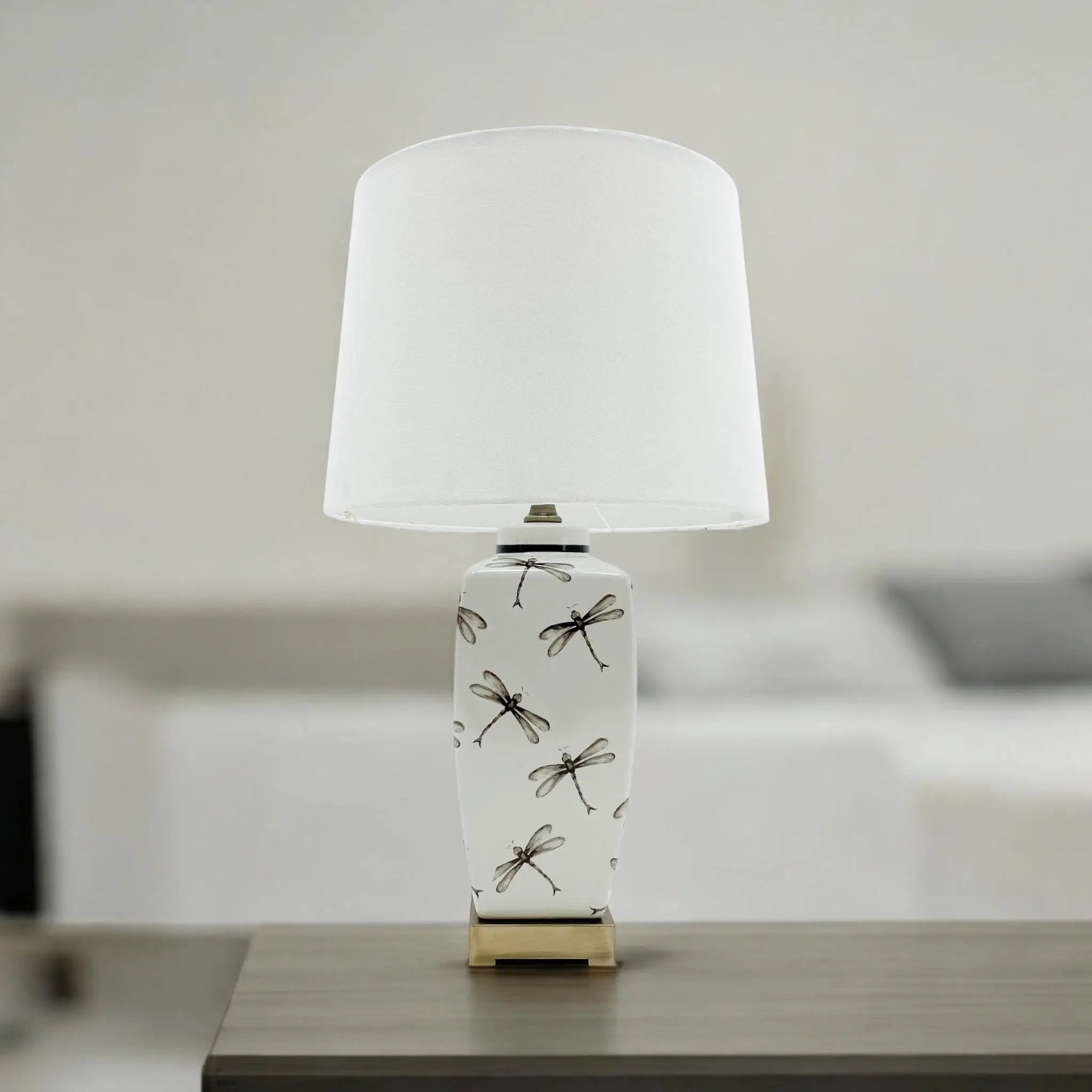 MSL 43CM CERAMIC TABLE LAMP - Lamp