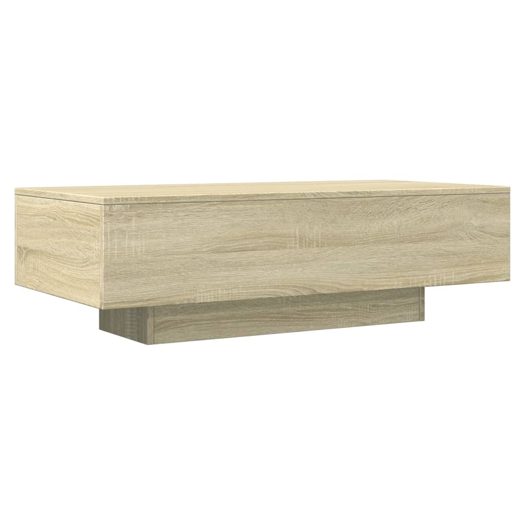 vidaXL VidaXL Coffee Table 100x49.5x31 Cm Engineered Wood Moisture Resistant Living Room - Coffee Table