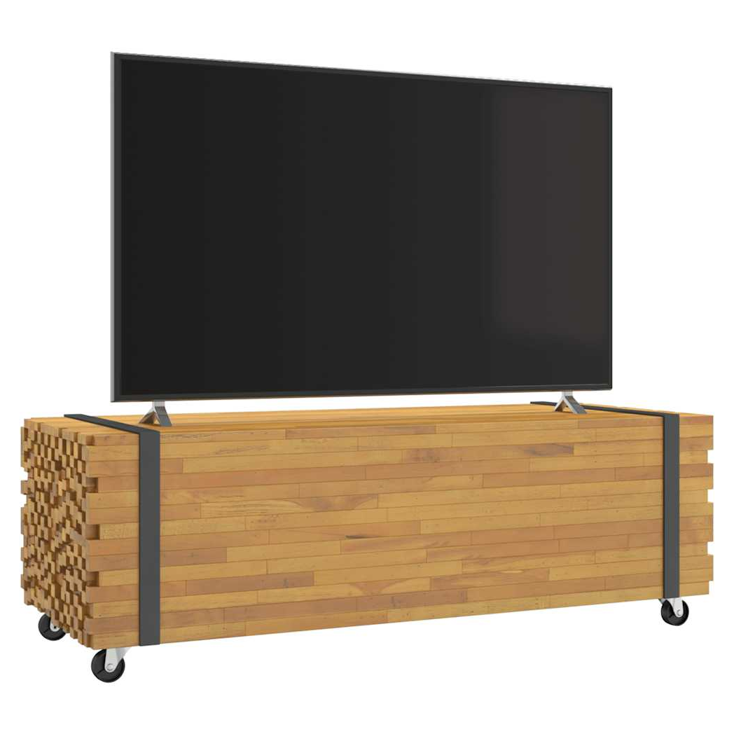 vidaXL VidaXL Coffee Table 110x45x35 cm Solid Teak Wood for Living Room and Entertainment Area - Coffee Table
