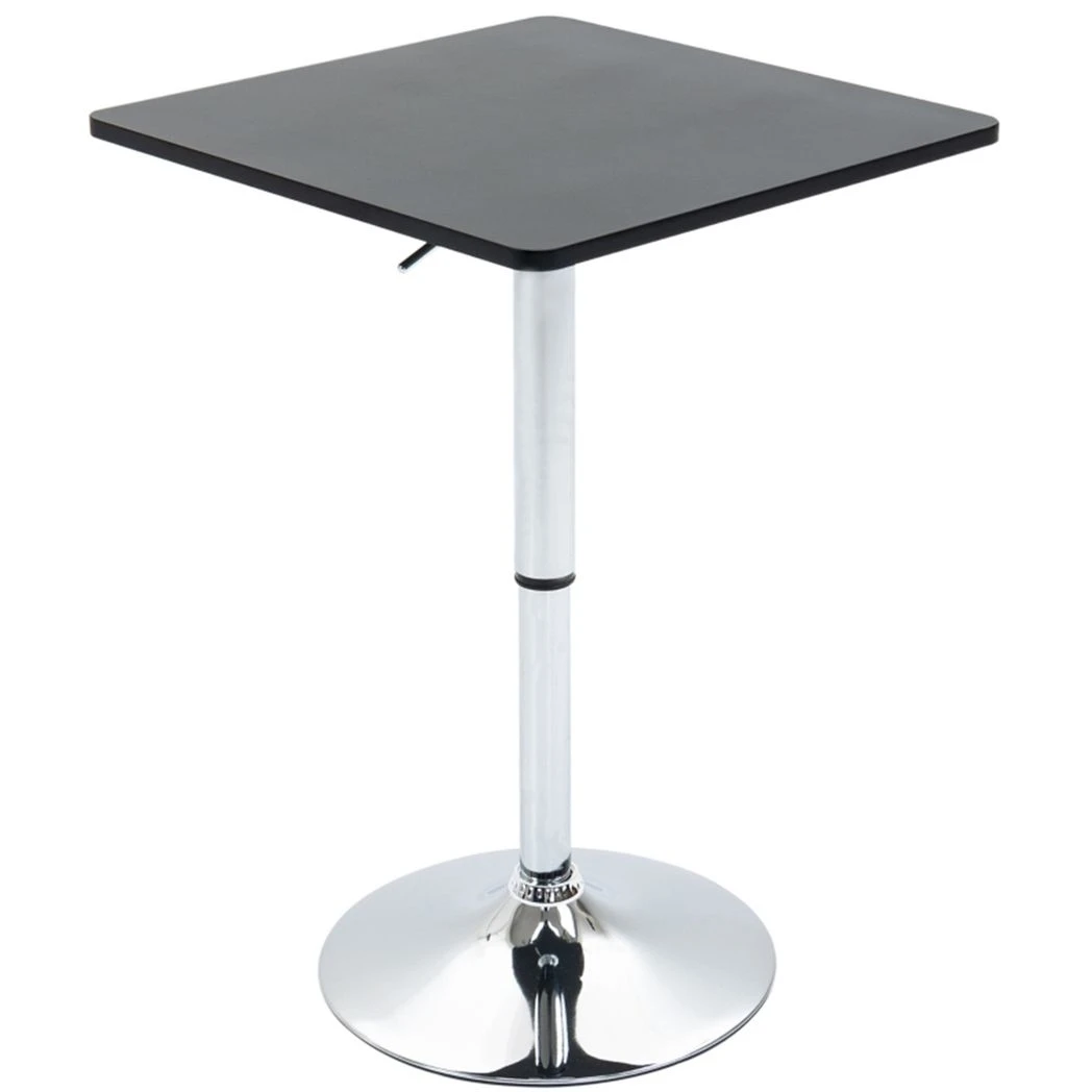 Modern Bar Table 69-93cm Rotating Top Home by N/A