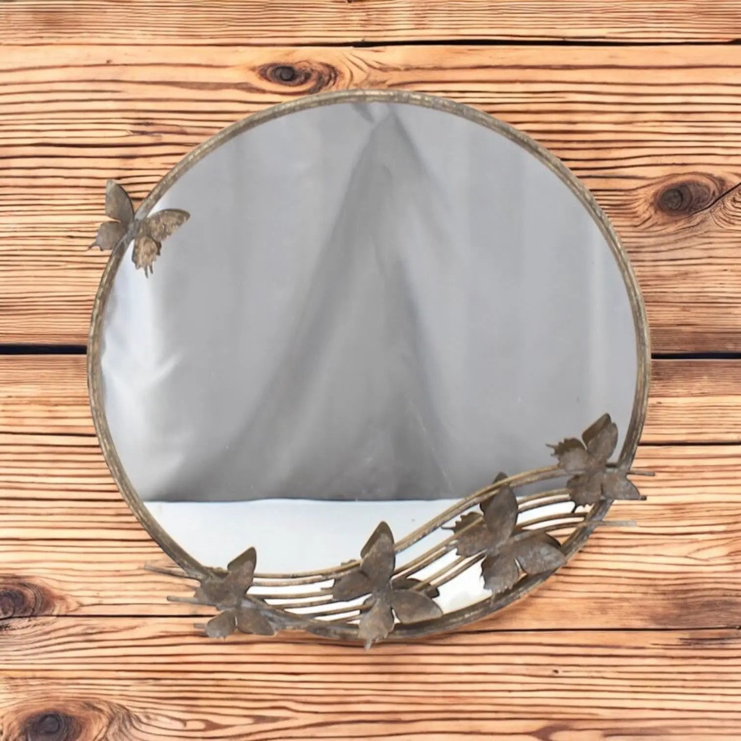 MSL 63CM ROUND METAL MIRROR - Mirror