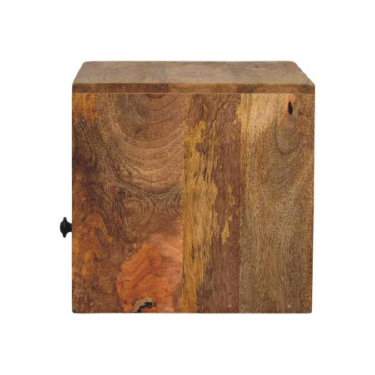 Artisan Nightstand Wall Mounted One Drawer Oak Mango Wood Open Shelf For Modern Bedrooms by Artisan Furniture