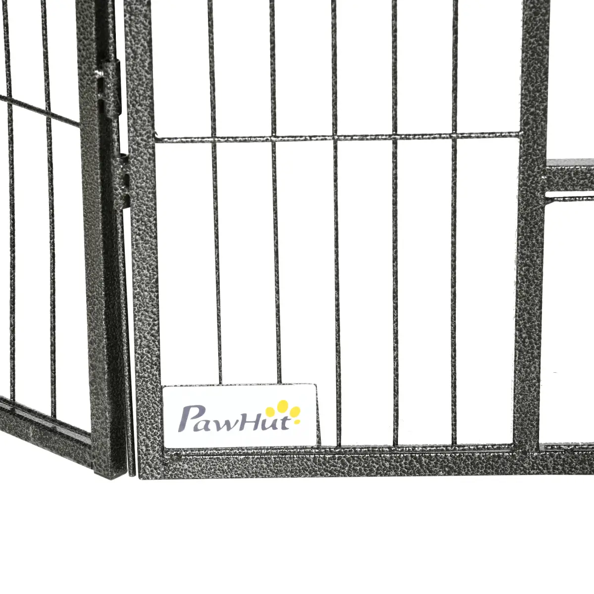 PawHut Heavy Duty Dog Pen with 2 Doors, 16 Panels Dog Playpen Puppy Pen, 60H cm - Pet Playpen