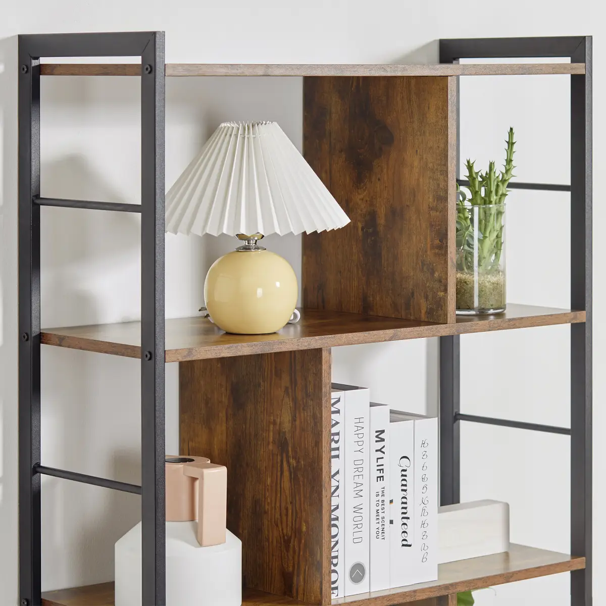 Unbranded Industrial Storage Shelf Bookcase Closet Floor Standing Display Rack - Wine Rack