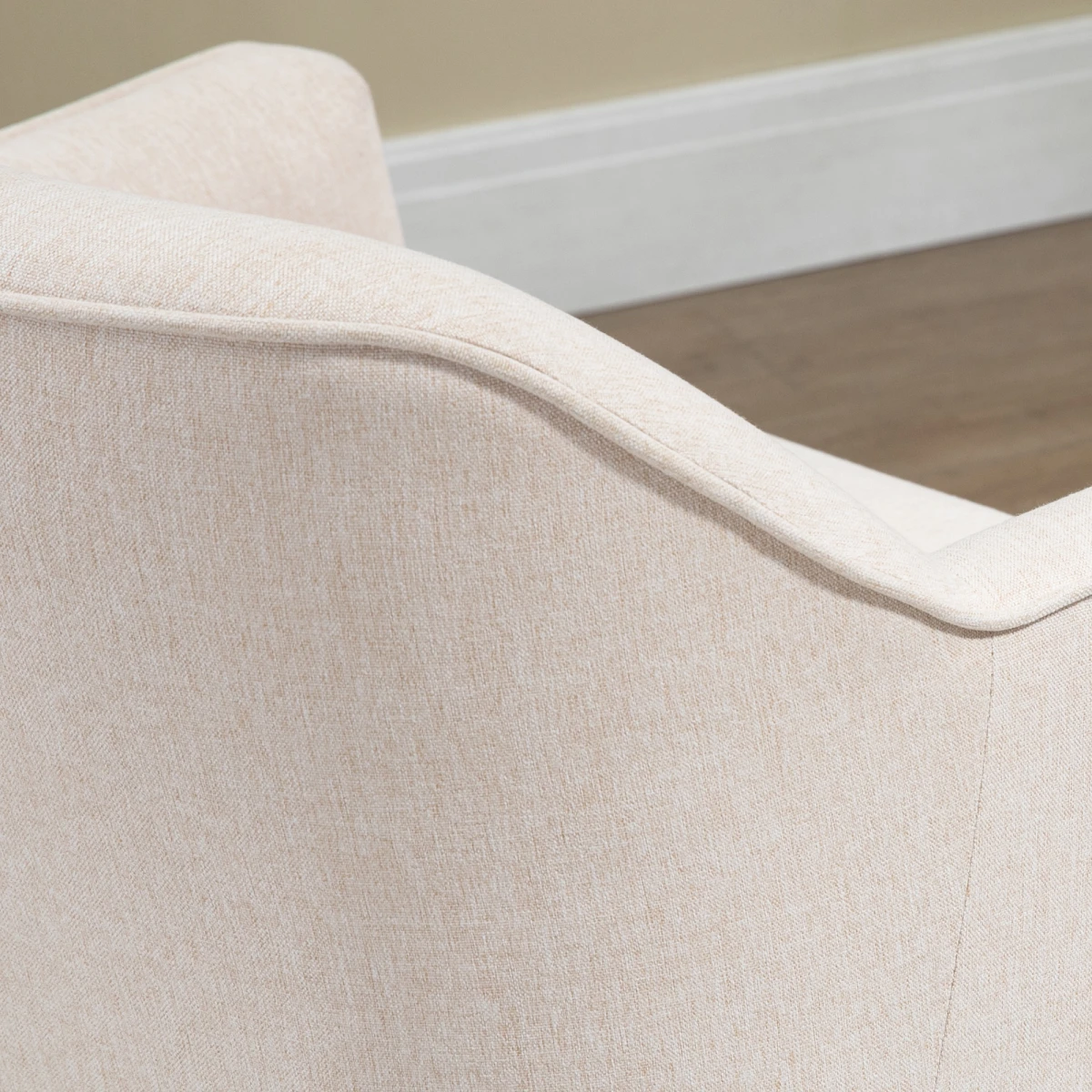 Premium Fabric Armchair Tub Chair Gold Legs For Living Room by HOMCOM