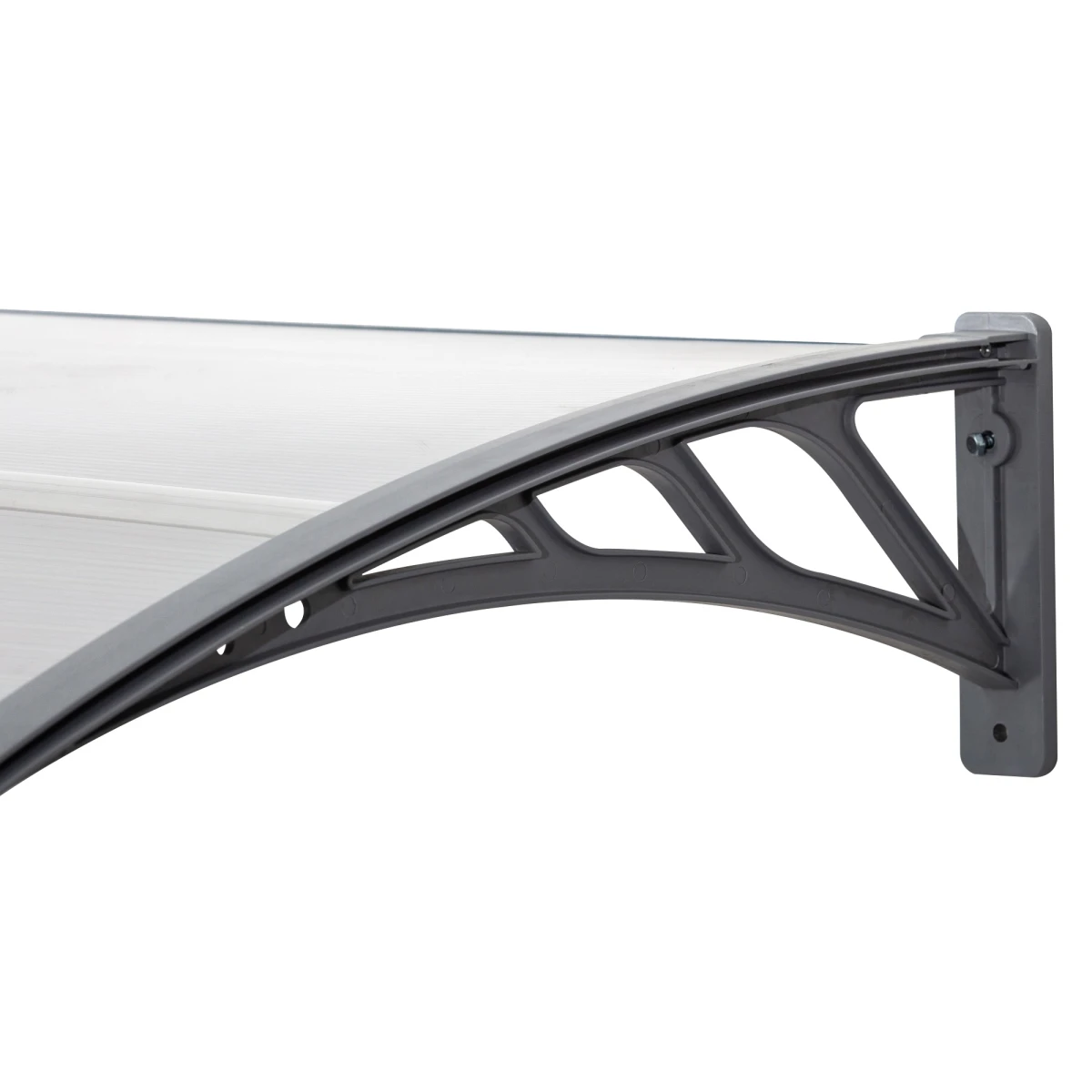 Outsunny Premium Door Canopy Awning Clear UV Shield Home - Cover