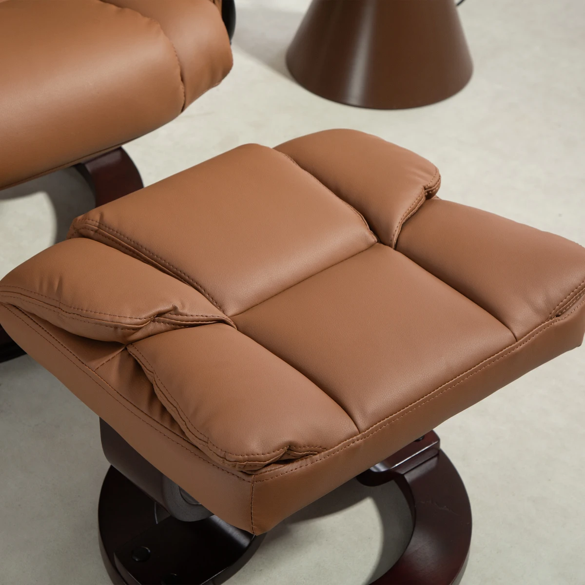 HOMCOM Leather Recliner Chair 145 Manual - Recliner