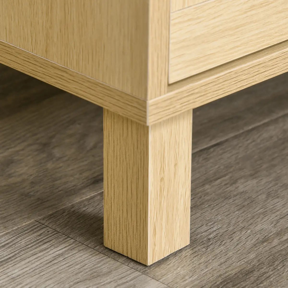 Unbranded 3 Drawer Cabinet Storage Cupboard Wooden Freestanding Organiser Unit Bedroom - Sideboard