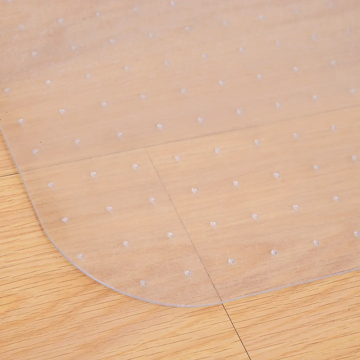 Unbranded Office Carpet Protector Chair Mat Spike Non Slip Chairmat Frosted HOMCOM - Rug