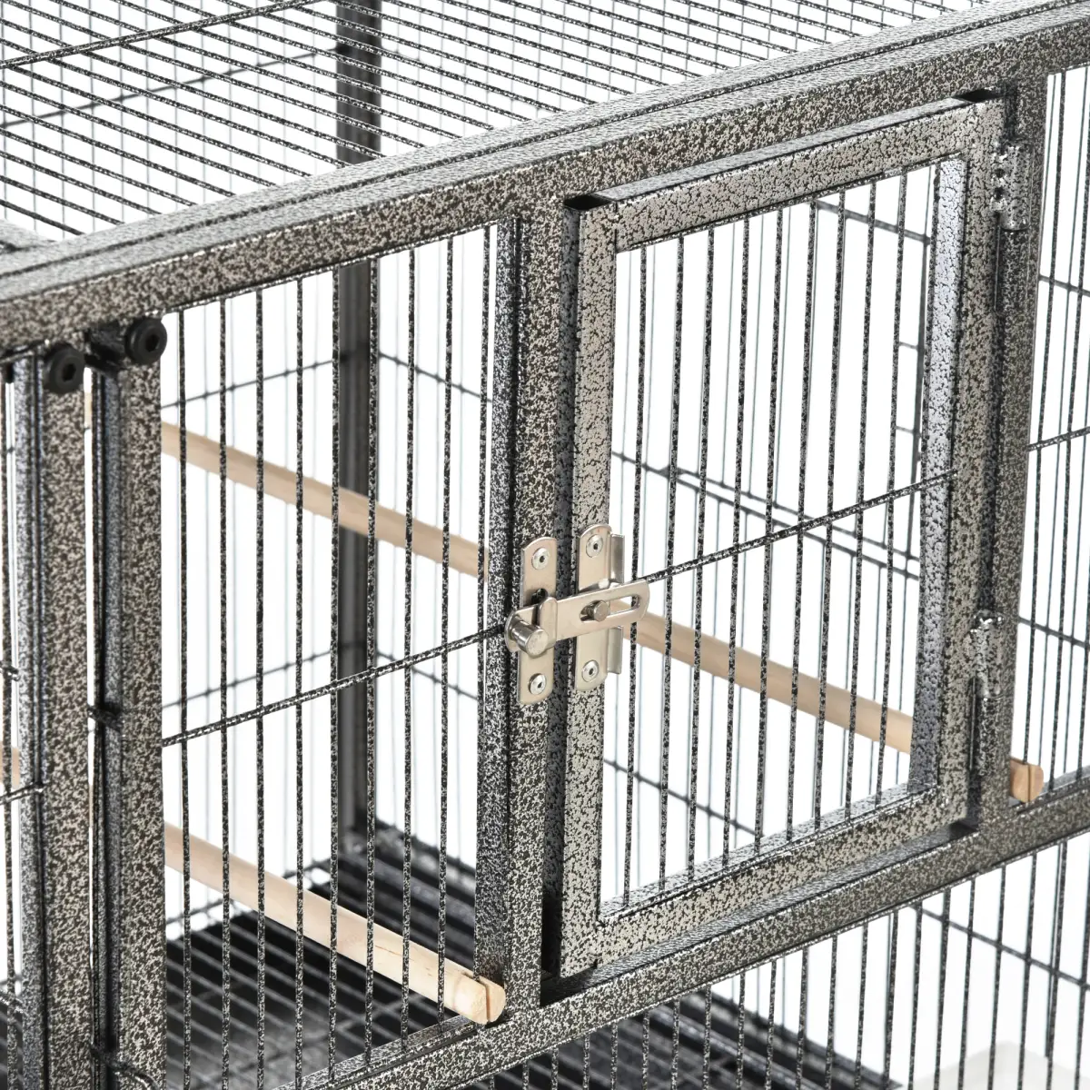 Unbranded Large Bird Cage for Finch Canaries Parakeets Cockatiels W/ Food and Water Bowls - Bird Cage