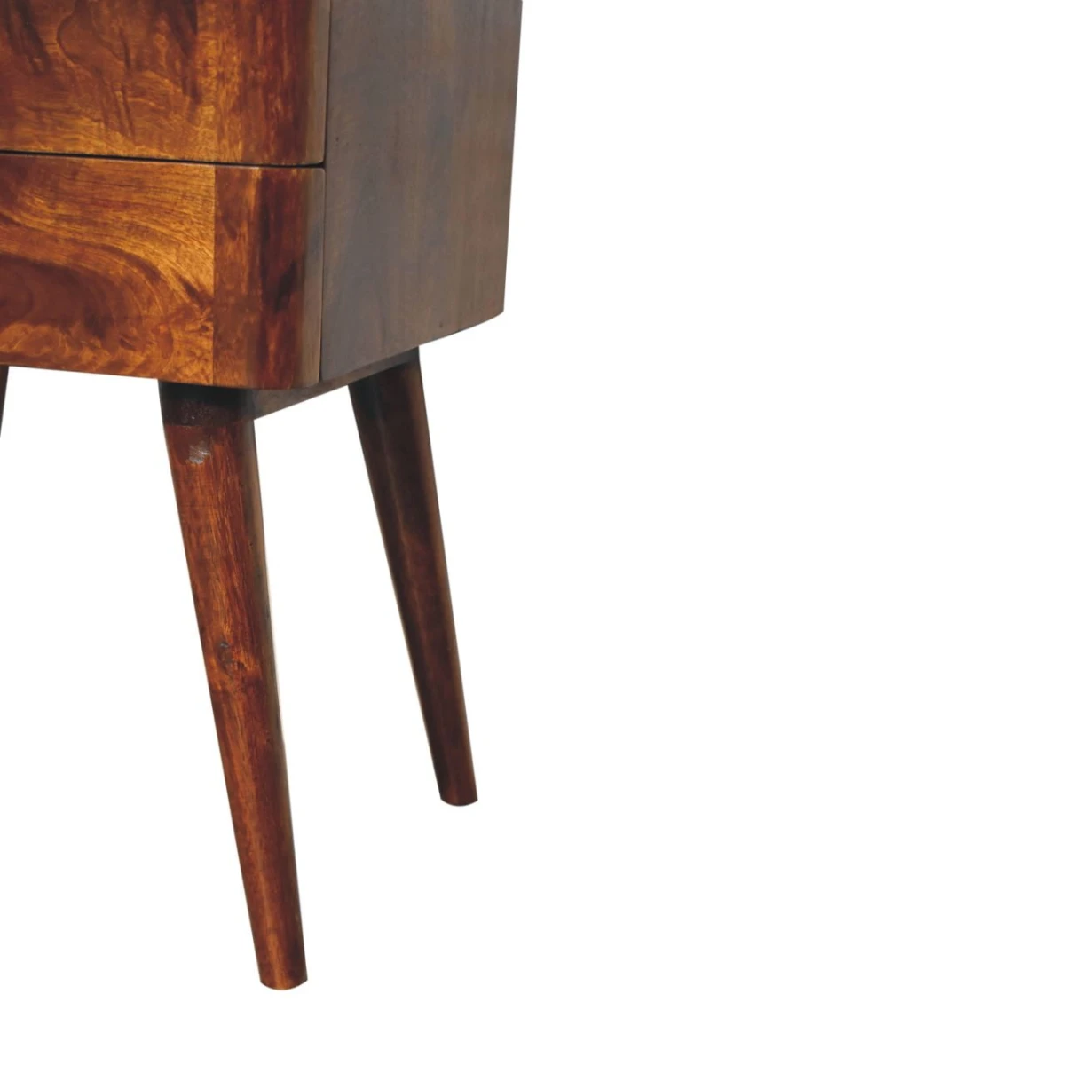 Artisan Bedside 2 Drawer Nordic Chestnut by Artisan Furniture