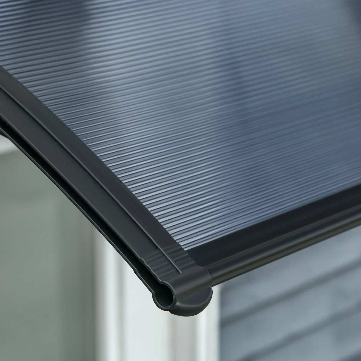 Outsunny Door Canopy 100x75 UV Shield Back Door by Unbranded