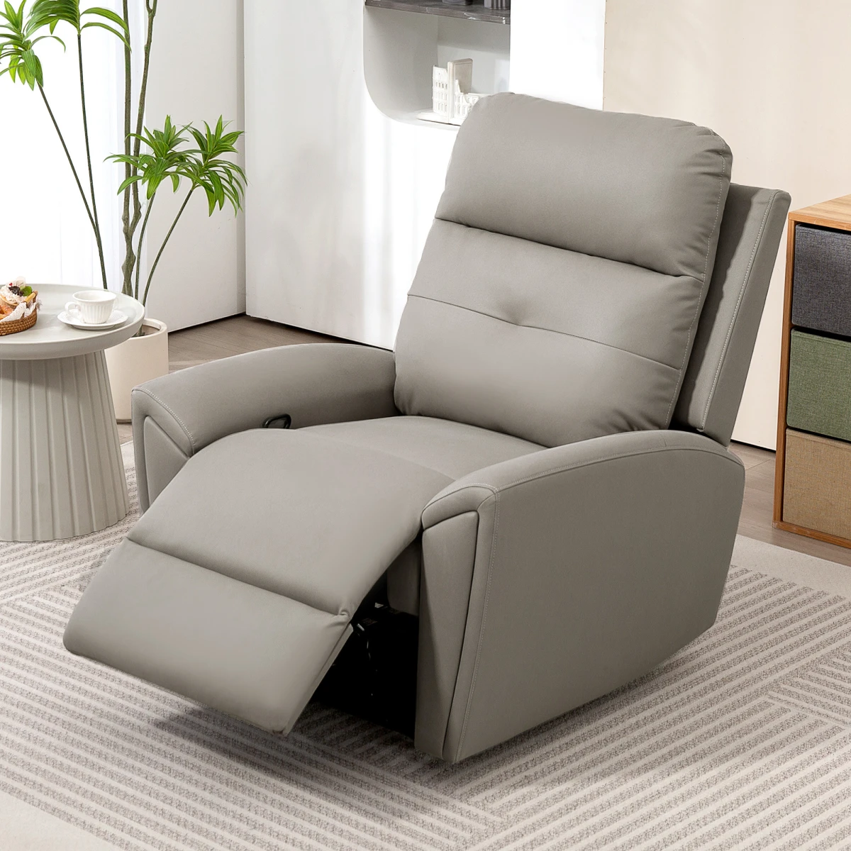 HOMCOM Full Size Manual Recliner Armchair For Living Room by HOMCOM