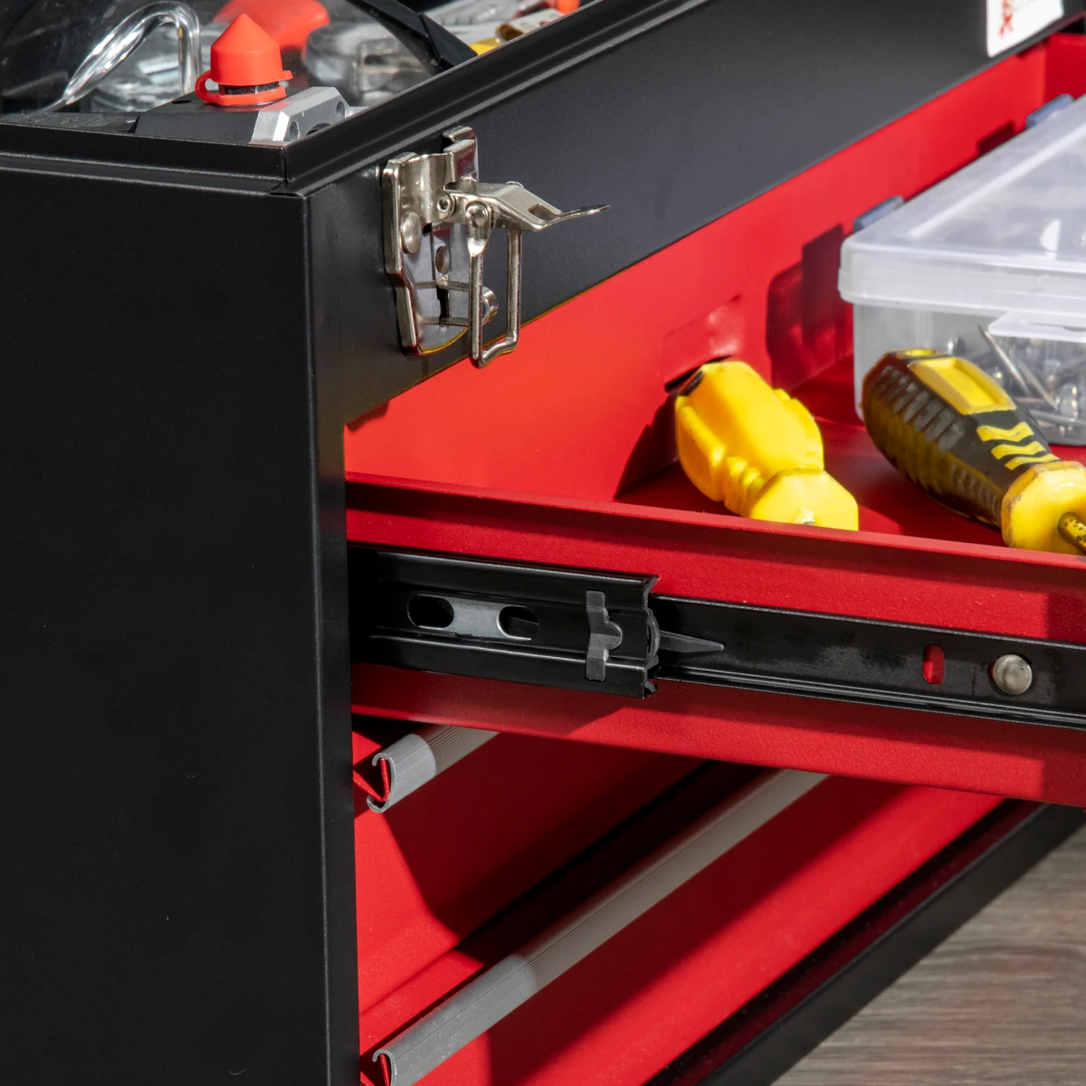 Premium Tool Chest 3 Drawer Lockable 51x22x32cm by Unbranded