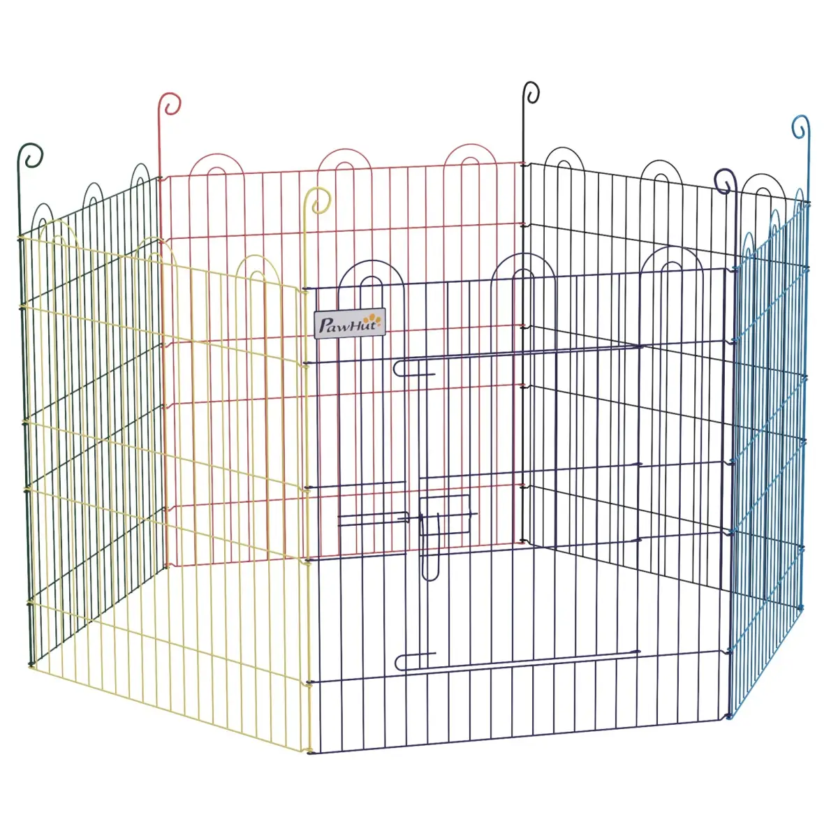 PawHut PawHut Pet Playpen Dog Puppy Crate Kennel with Door - Pet Playpen