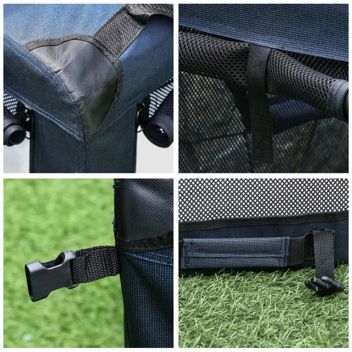 Unbranded 60cm Folding Pet Carrier Bag Soft Portable Cat Puppy Cage with Cushion Storage - Pet Carrier