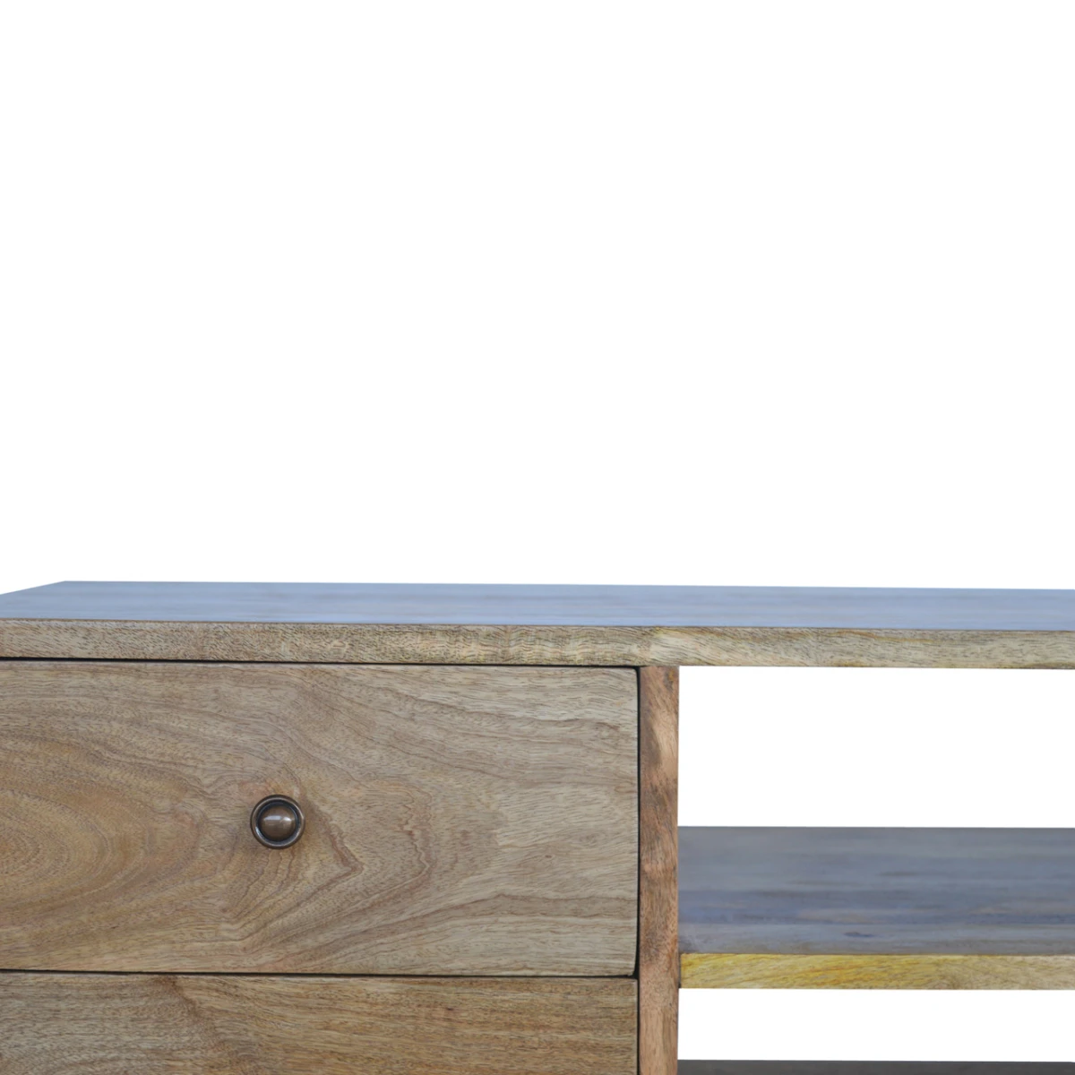 Artisan Solid Wood Nordic TV Console With 4 Drawers Home by Artisan Furniture