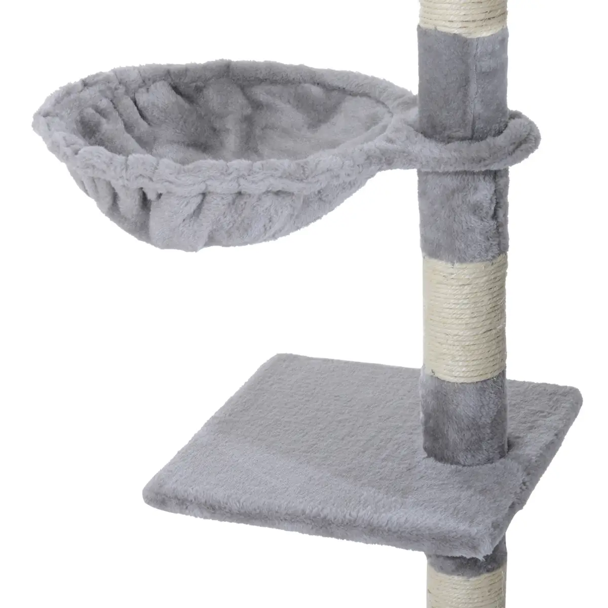 Unbranded Deluxe Cat Tree Climb Post Kitten Scratching Condo Furniture Activity Pawhut - Cat Tree
