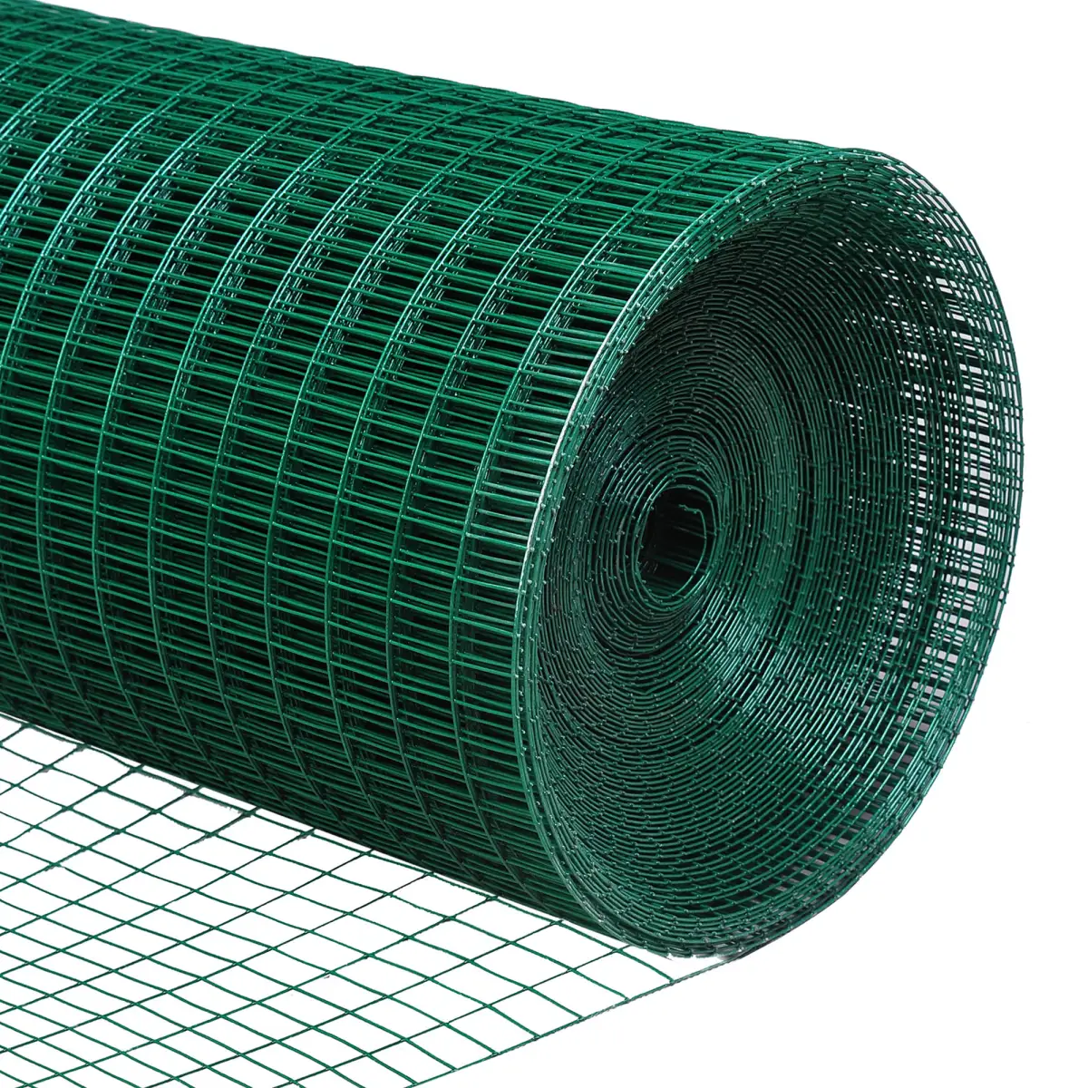 Unbranded PVC Coated Welded Wire Mesh Chicken Poultry Aviary Fence Run Hutch Pet PawHut - Chicken Coop