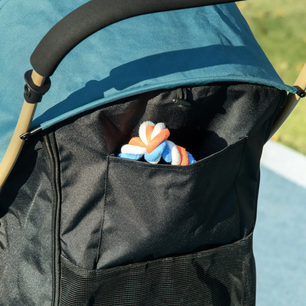 PawHut PawHut Pet Stroller for XS and S Dogs with Rain Cover - Dark Green - Pet Carrier