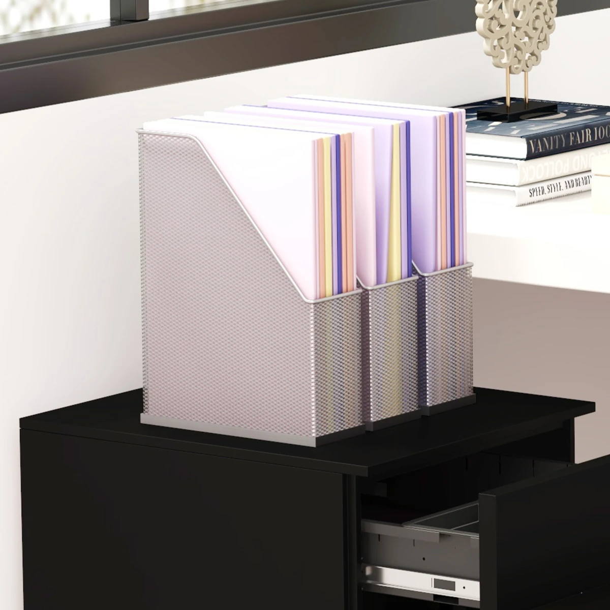 Vinsetto Vinsetto File Cabinet Compact Locking Home Office - Filing Cabinet