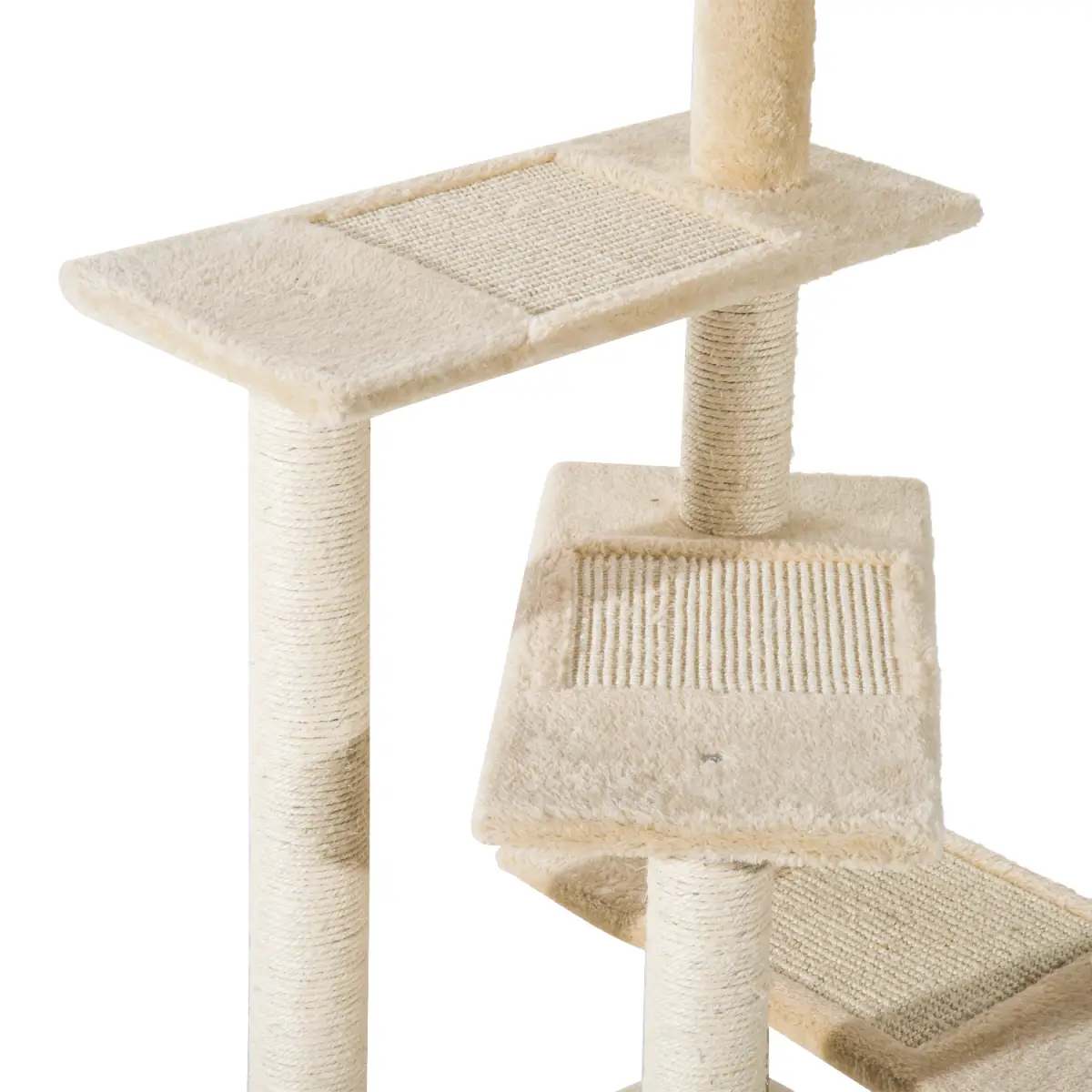 Unbranded Cat Tree Scratcher Climbing Post Kitten Pets Scratching Furniture Tower Pawhut - Cat Tree