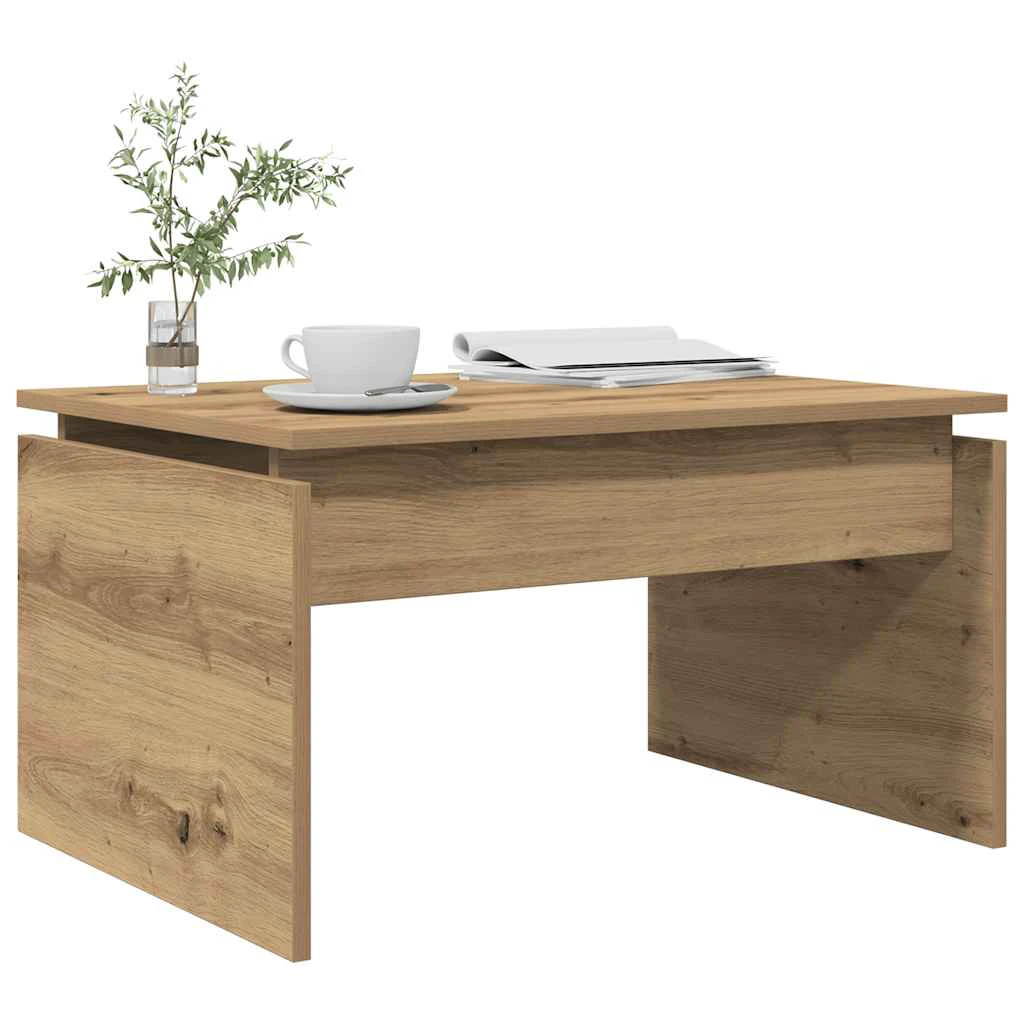 vidaXL VidaXL Coffee Table 68x50x38 cm Engineered Wood Moisture Resistant Sturdy Frame Living Room - Coffee Table