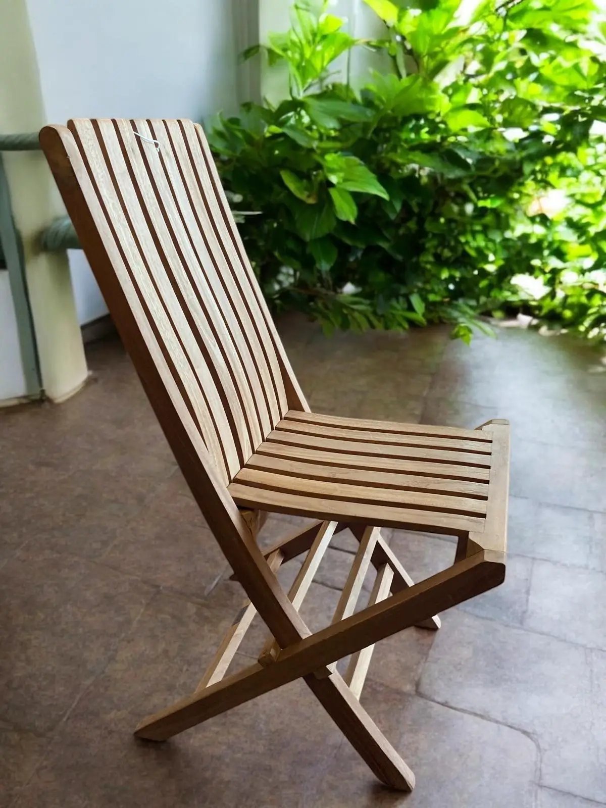 MSL MIAMI FOLDING TEAK CHAIR - Dining Chairs