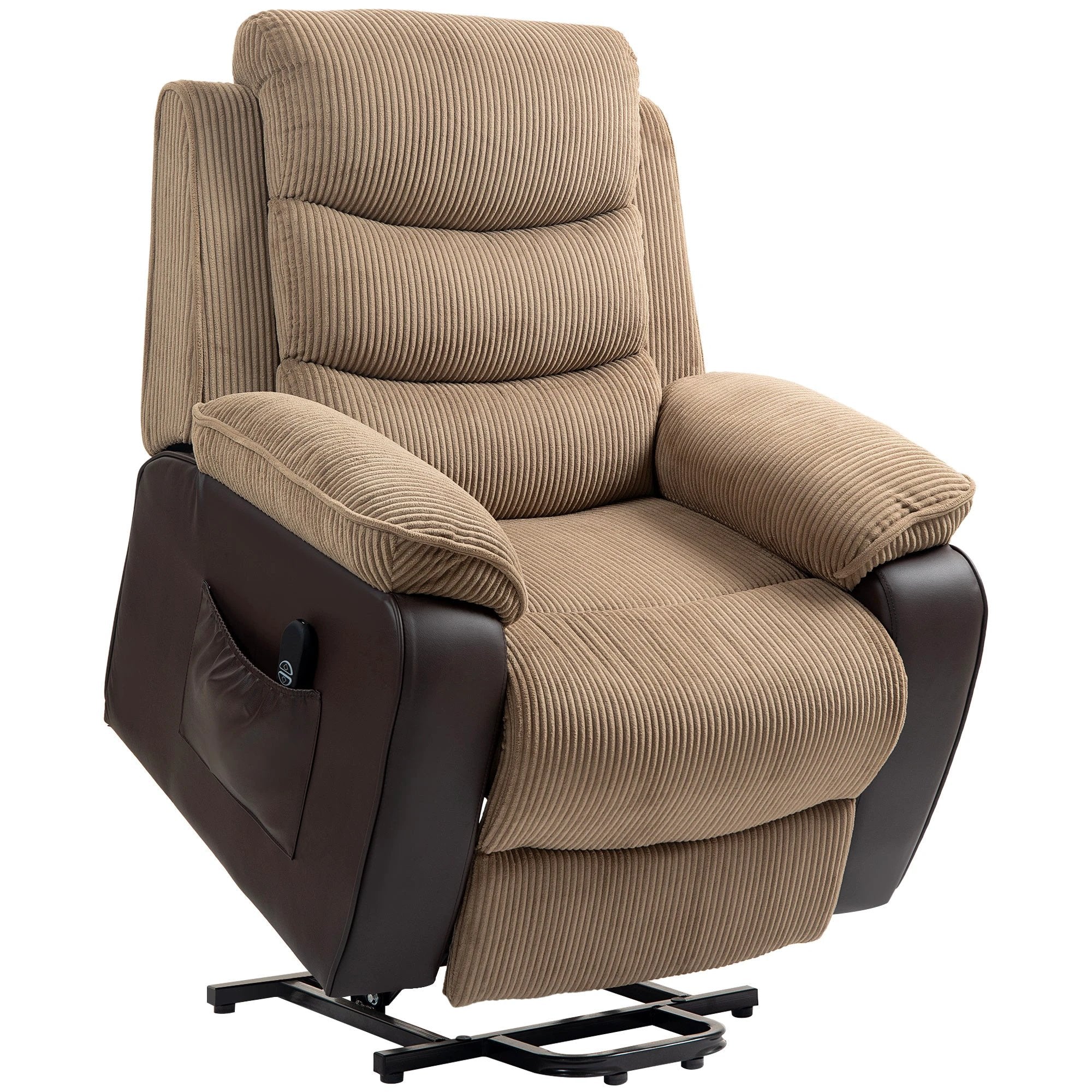 HOMCOM HOMCOM Power Lift Riser and Recliner Chair with Remote Control - Recliner