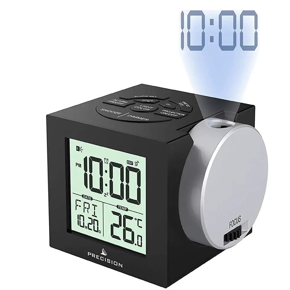 Precision Precision Radio Controlled Projection Digital Alarm Clock AP057 - Clock