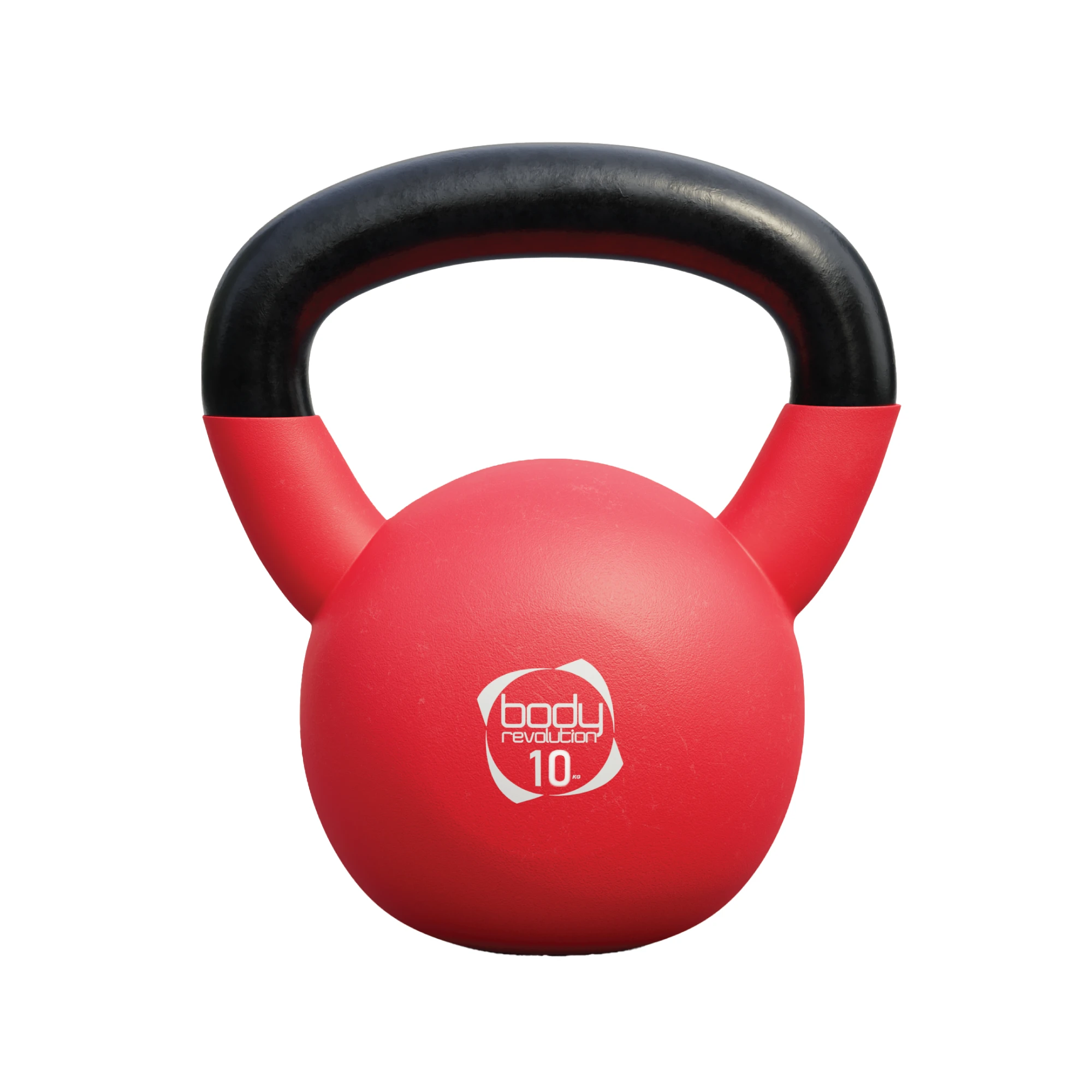Body Revolution 10kg Neoprene Kettlebells by Monster Shop