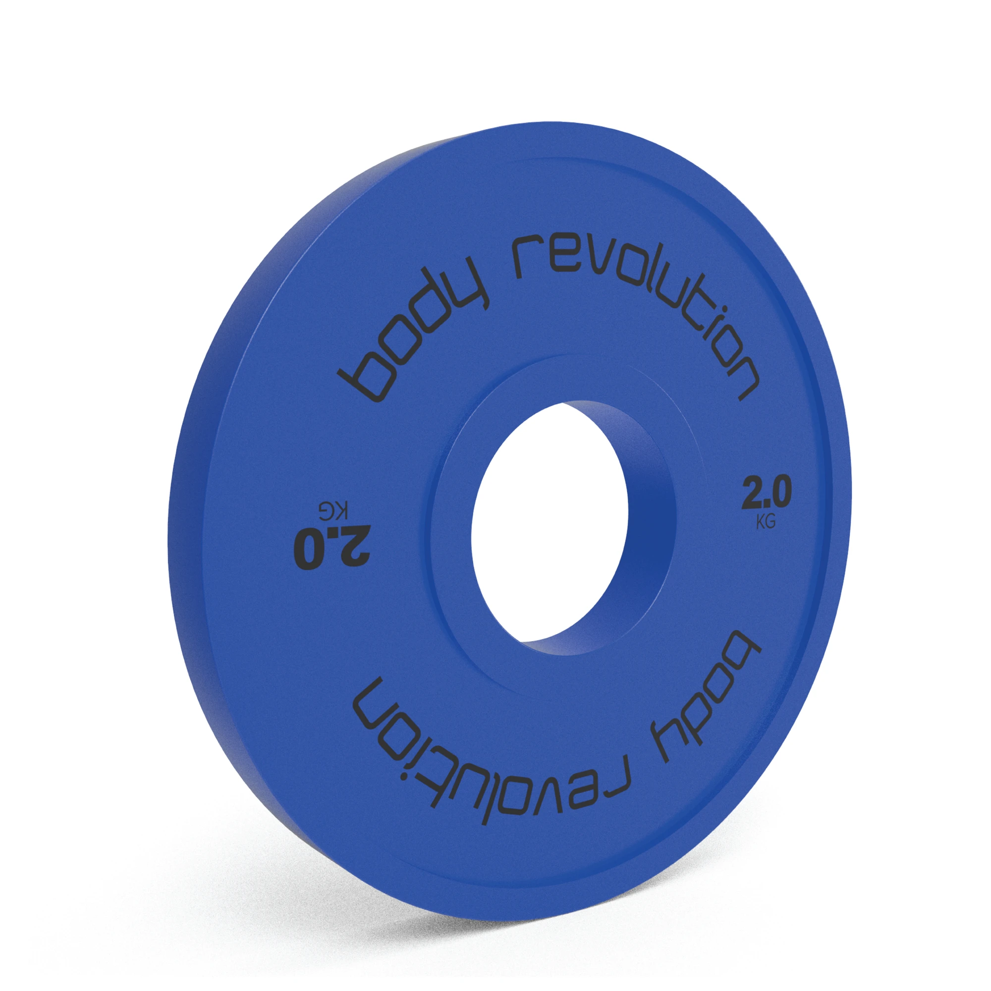 Monster Shop 2 x 2kg Fractional Bumper Plates -