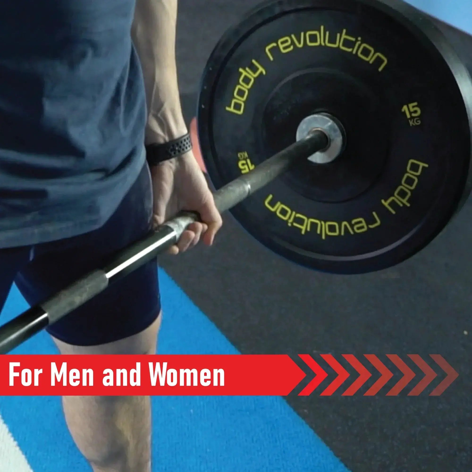 Monster Shop Body Revolution Olympic Black Bumper Plate 60kg Bundle -