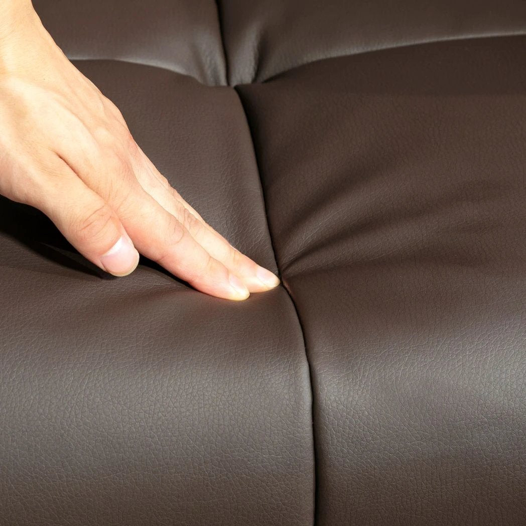 HOMCOM Massage Recliner Chair with Footstool and Hidden Storage - Recliner