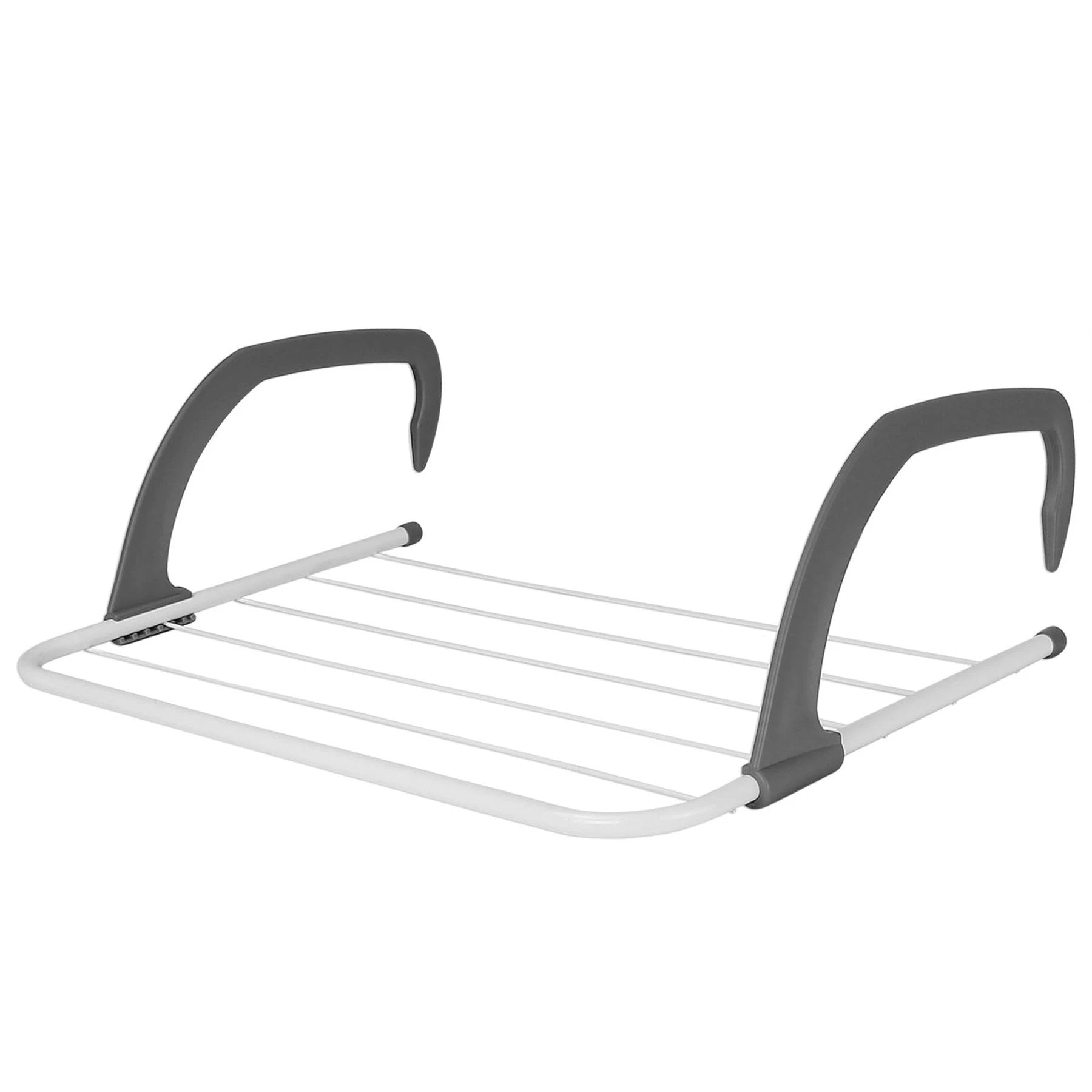 Grey Over Radiator Airer Slim 5 Bars For Laundry - Radiator
