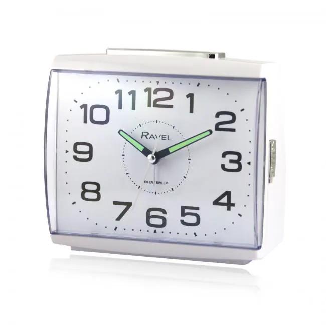Ravel Ravel Large Square Retro Bedside Quartz Alarm Clock RC037.4 - Clock